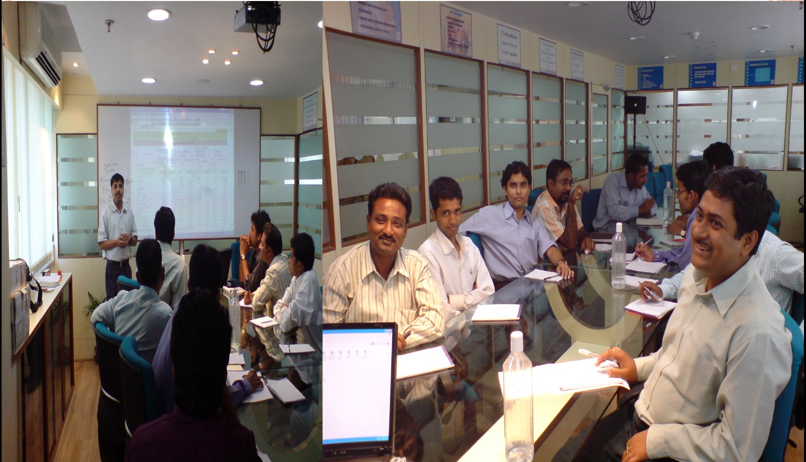 Live project site visit with trainees
